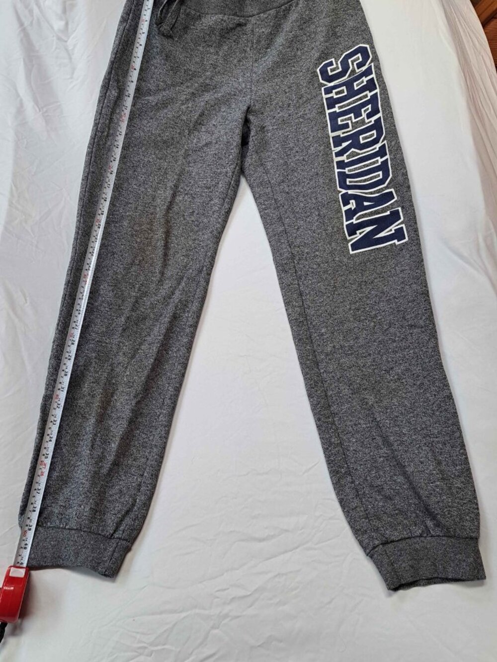Sheridan College Heather Grey Sweatpants | Cozy Lounge Joggers